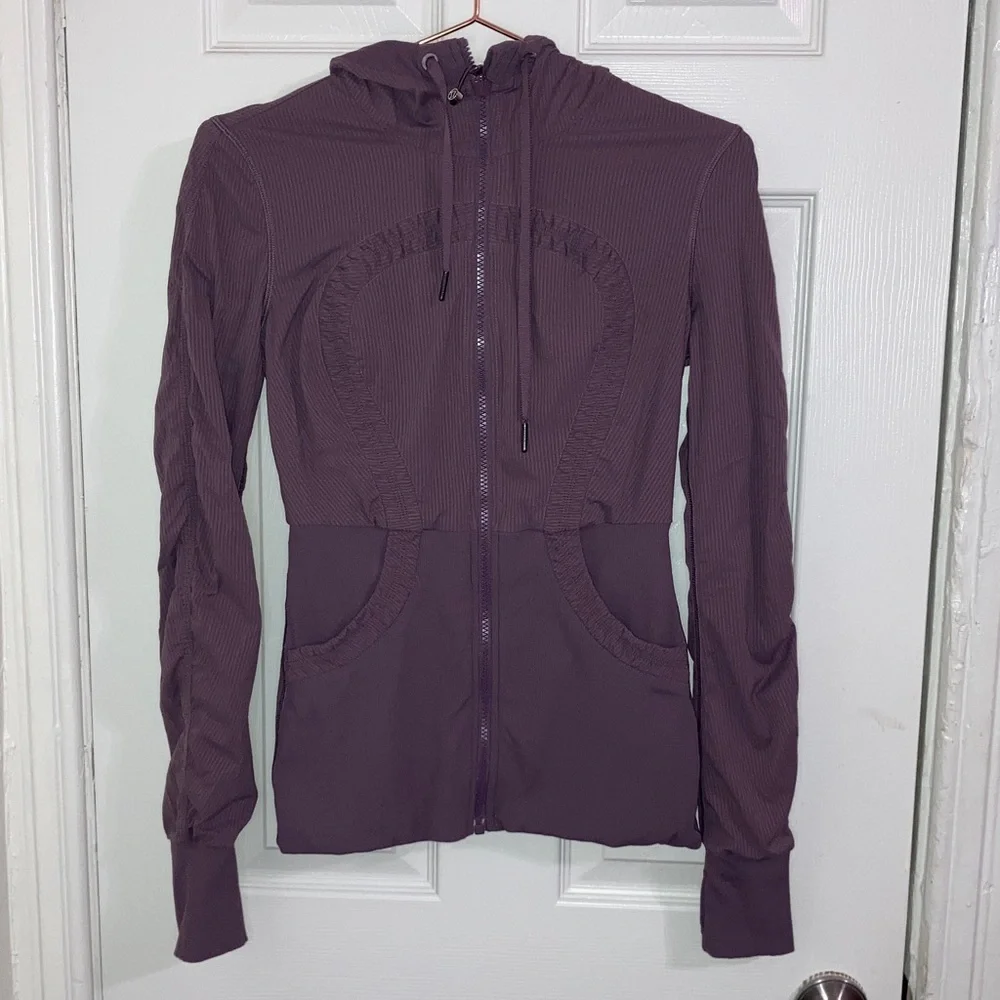 Lululemon Dance Studio Jacket Dusky Lavender / Heathered‎ Dusky Lavender Size 6